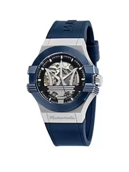 Image of Maserati Maserati POTENZA Blue Mens Watch, Blue, Men