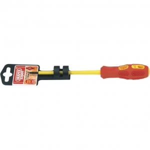 image of Draper Expert VDE Insulated Parallel Slotted Screwdriver 3mm 100mm