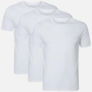 Image of Hugo Boss 3 Pack Core T-Shirts White Size 2XL Men