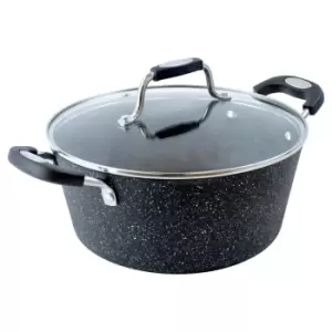 Image of Scoville Neverstick 24cm Stock Pot Black