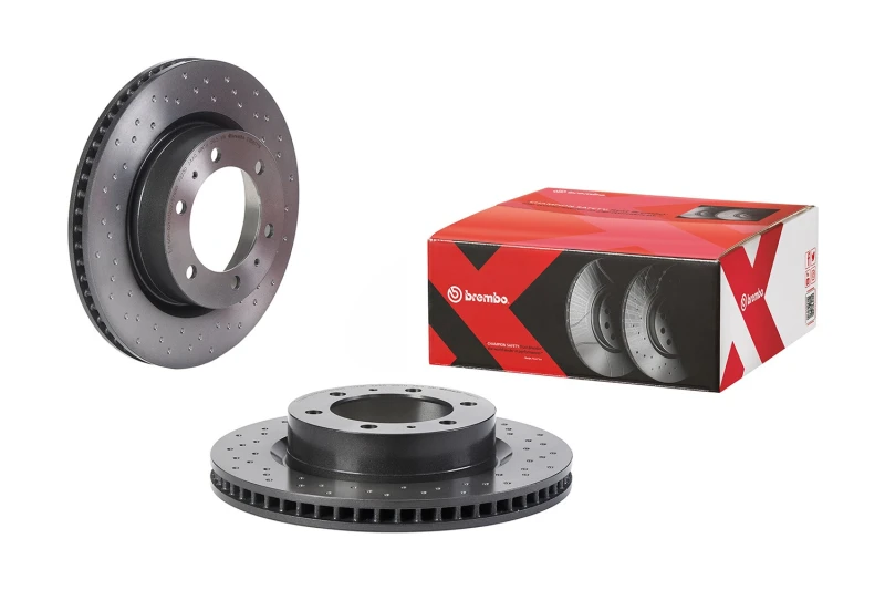 Image of BREMBO Brake disc BREMBO 09.D617.1X