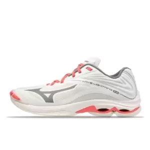 Image of Mizuno Wave Lighting Z6 Netball Shoes - White