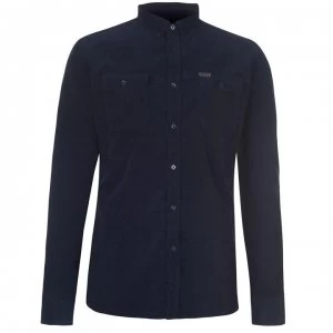 Image of Firetrap Corduroy Shirt - Navy