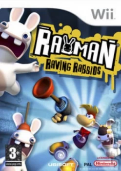 image of Rayman Raving Rabbids Nintendo Wii Game