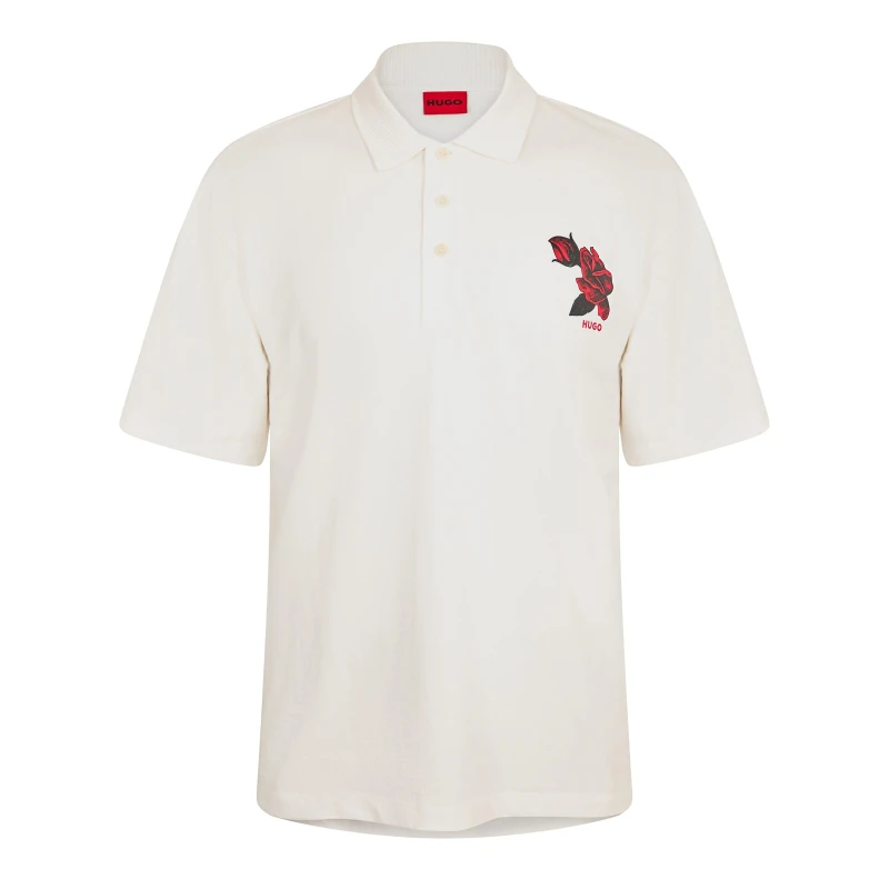 Image of Hugo Dardigo Polo Sn63 White 102 male M