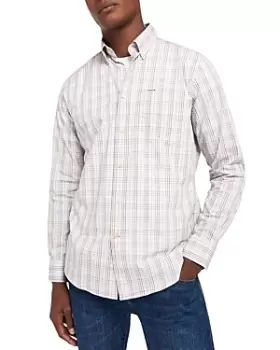 Image of Barbour Alnwick Tailored Fit Plaid Long Sleeve Shirt
