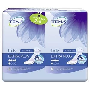 image of Tena Lady Extra Plus Duo X16