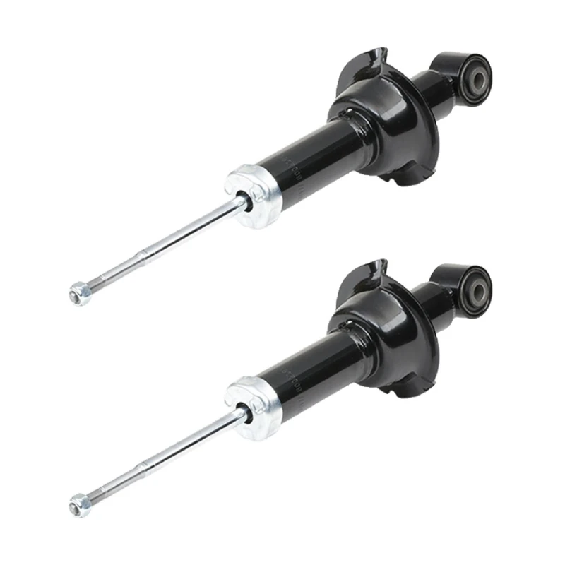 Image of RIDEX 854S19309 Shock absorber Rear Axle, Gas Pressure, Twin-Tube, Spring-bearing Damper, Bottom eye Shock Absorber (854)