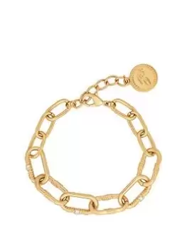 image of Bibi Bijoux Gold 'Courage' Chunky Chain Bracelet