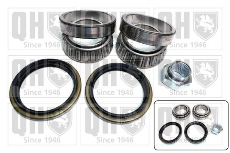 Image of QUINTON HAZELL Wheel bearing kit QUINTON HAZELL QWB543