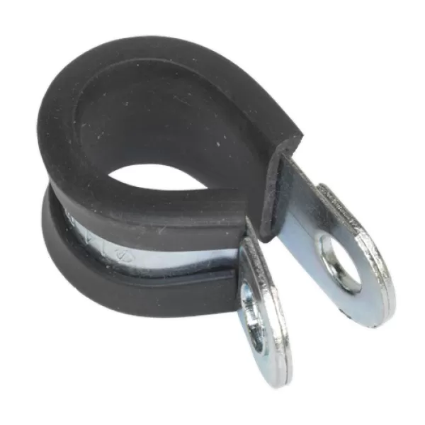 image of Genuine SEALEY PCJ13 P-Clip Rubber Lined &#216;13mm Pack of 25