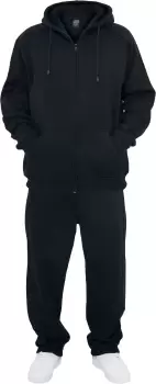 Image of Urban Classics Blank Suit Tracksuit black