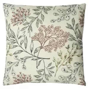 image of Hedgerow Botanical Cushion Multi / 45 x 45cm / Polyester Filled