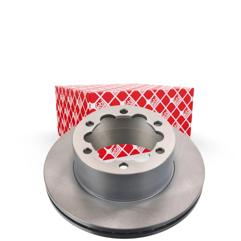Image of FEBI BILSTEIN 174451 Brake disc Rear Axle, internally vented, Coated Brake Disc (82)