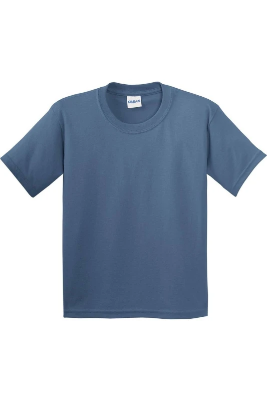 Image of Gildan Soft Style T-Shirt Pack of 2 in Blue Size: Large Blue Unisex L