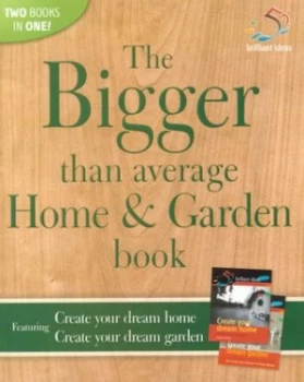 Image of The Bigger Than Average Home and Garden Book by Lizzie Oprey and Jem Cook Paperback