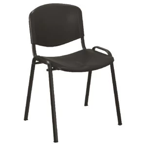 Image of Jemini Multipurpose Polypropylene Stacking Room Charcoal KF72369