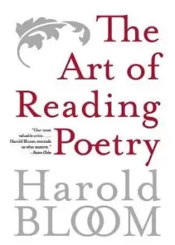 Image of The Art of Reading Poetry by Harold Bloom