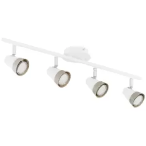 image of Rox Ceiling Spotlight Bar White, 64cm, 4x GU10