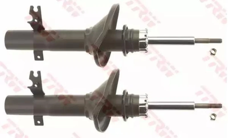 Image of TRW JGM1092T Shock absorber Front Axle, Gas Pressure, Twin-Tube, TWIN, Suspension Strut, Top pin Shock Absorber (854)