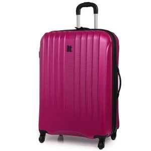 IT Luggage IT 4 Wheel Ultra-Strong Hard Shell Large Raspberry Suitcase