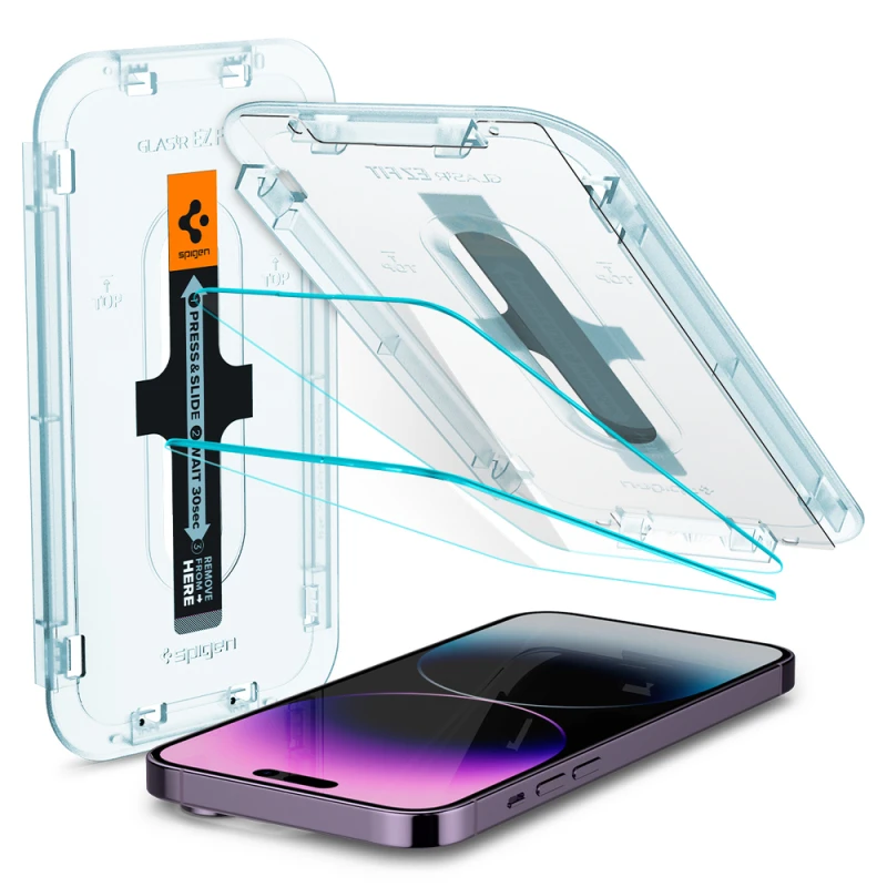 Image of Spigen AGL05202 mobile phone screen/back protector Clear screen protec