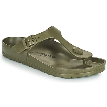 Birkenstock GIZEH EVA womens Flip flops / Sandals (Shoes) in Kaki