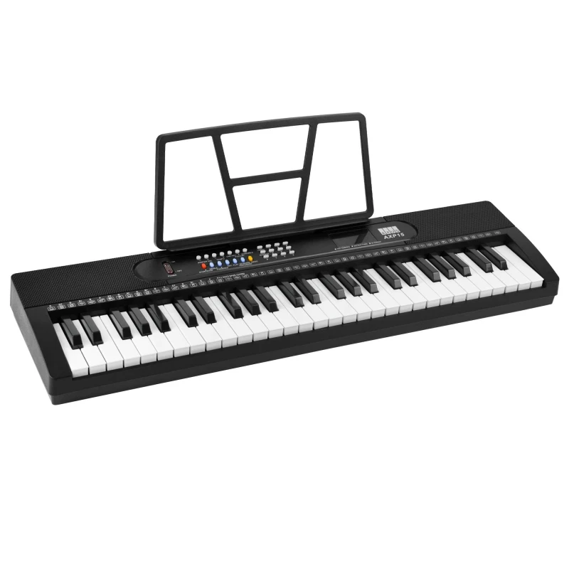 Image of Axus AXP15 54 Key Portable Keyboard Black unisex 54-Key
