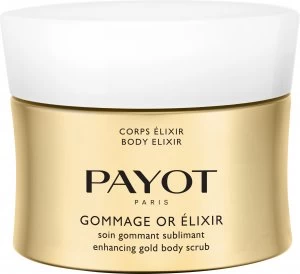 image of PAYOT Gommage Or Elixir - Enhancing Gold Body Scrub 200ml