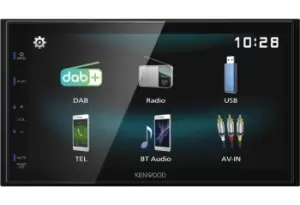 Image of JVC Kenwood DMX125DAB - Black - 2 DIN - 84 W - 50 W - NTSC PAL -...