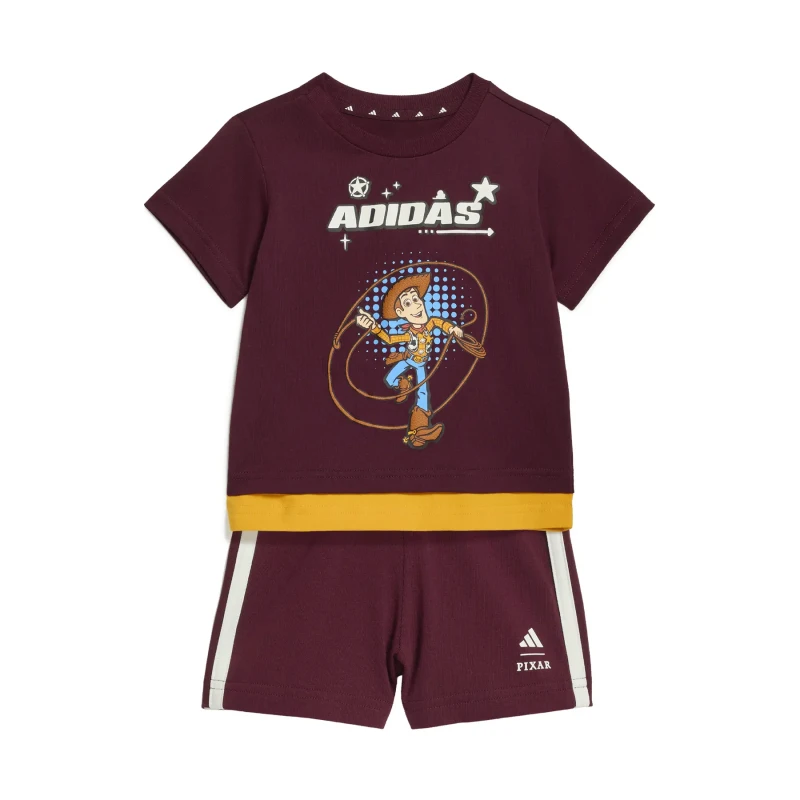 Image of Adidas Baby Shorts and T-Shirt Set adidas Pixar Toy Story Rouge Unisex 18/24 mois