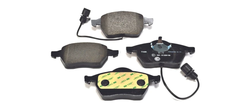 Image of HELLA Brake pad set HELLA 8DB 355 007-461