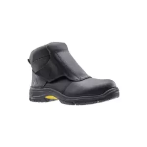 Image of Amblers Mens AS950 Welding Safety Boot (12 UK) (Black) - Black
