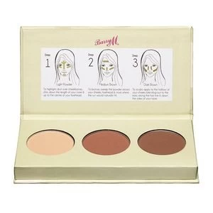 image of Barry M Chisel Cheeks Contour Kit Light/Medium