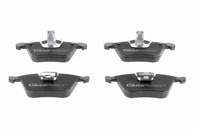 Image of VAICO V95-0166 Brake pad set Front Axle, excl. wear warning contact, Q+, original equipment manufacturer quality Brake Pad Set,disc brake (402)