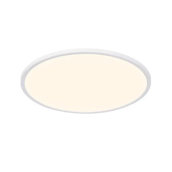 Image of Oja Integrated LED Semi Flush Light White 3000/4000K
