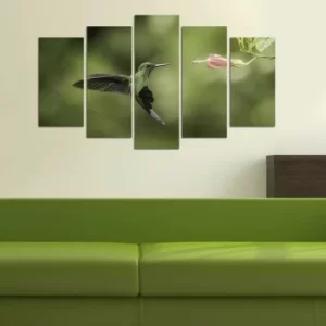 Image of 5M-53 Multicolor Decorative MDF Painting (5 Pieces)