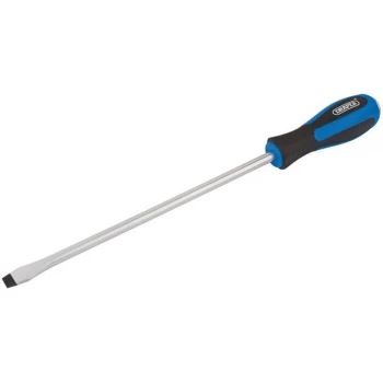 image of Draper Pound Thru Plain Slotted Screwdriver 10mm 250mm