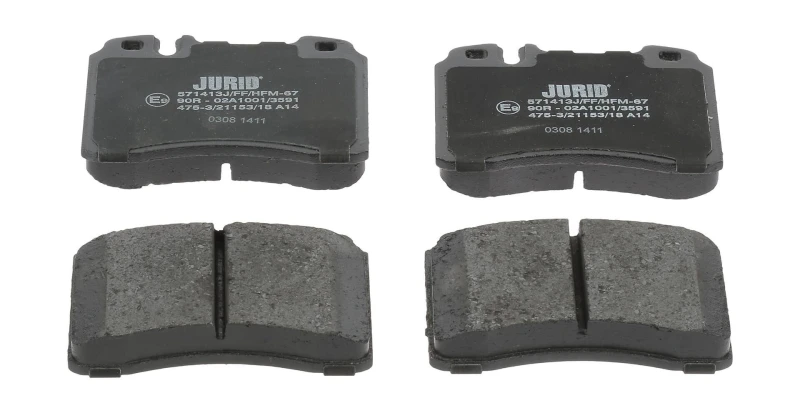 Image of Brake pad set JURID 571413J