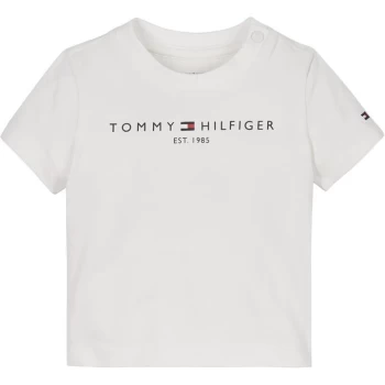 Image of Tommy Hilfiger Essential T Shirt - White YBR