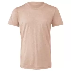 image of Bella + Canvas Youths Tri-Blend T-Shirt (M) (Peach Triblend)