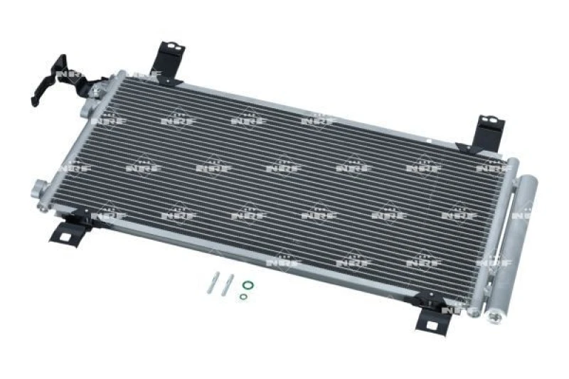 Image of NRF 35464 Condenser EASY FIT with seal ring, with nitrogen filling Aluminium Condenser,air conditioning (448)