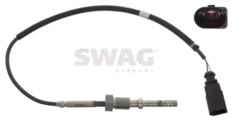 Image of SWAG 30 94 8842 Sensors behind exhaust turbocharger Sensor,exhaust gas temperature (3938)