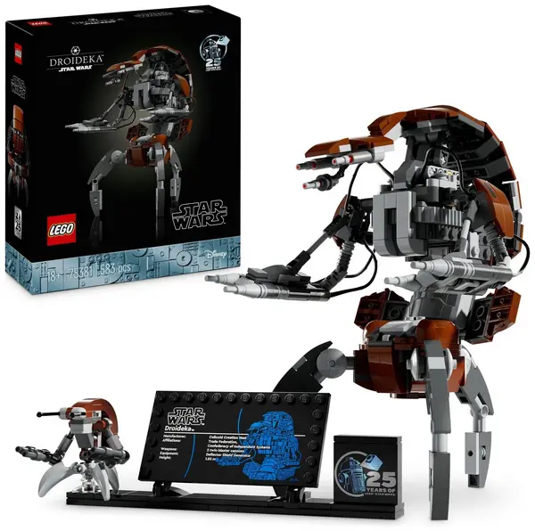 Image of LEGO LEGO Star Wars Droideka Model Set for Adults 75381