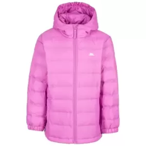 Image of Trespass Childrens/Kids Naive Raincoat (11-12 Years) (Plum)