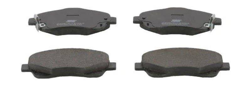 Image of JURID 572485J Brake pad set with acoustic wear warning, without accessories Brake Pad Set,disc brake (402)