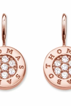Image of Ladies Thomas Sabo Sterling Silver Glam & Soul Earrings H1862-416-14