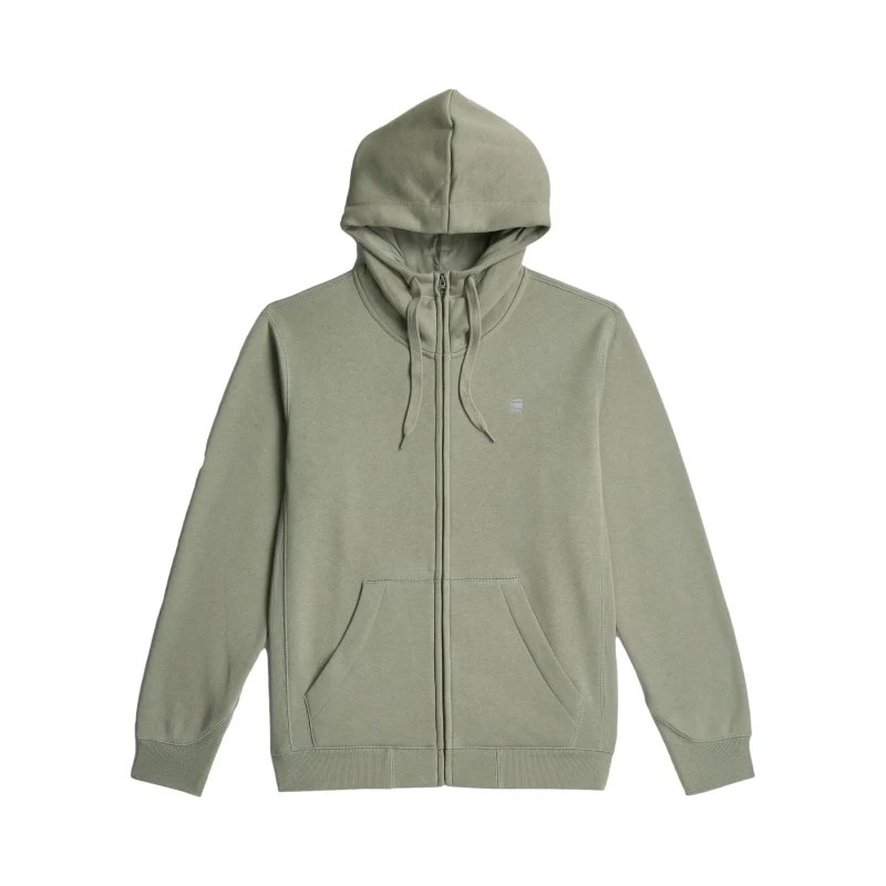 Image of G-Star Zip-up hoodie G-Star Premium Core Vert Male XL