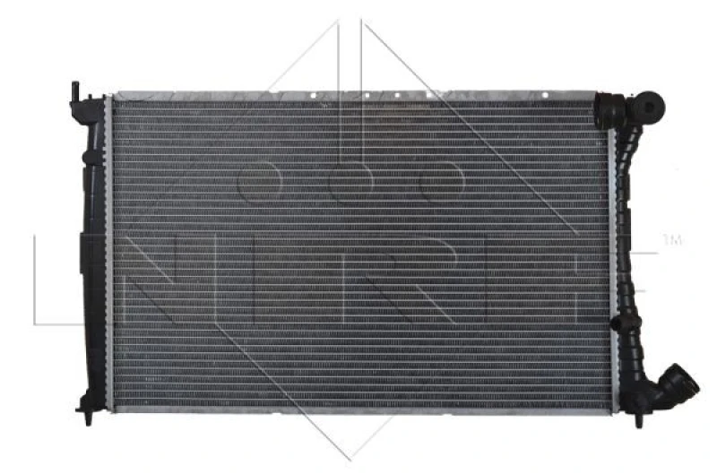 Image of NRF 519602 Engine radiator Brazed cooling fins, Aluminium, with gaskets/seals Aluminium Radiator,engine cooling (470)