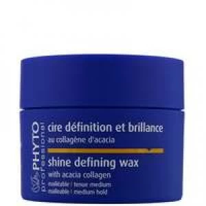 image of PHYTO Styling Professional: Shine Defining Wax Medium Hold 75ml / 2.5 fl.oz.